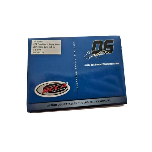 Action Jeff gordon #24 foundation mighty mouse 2006 Monte carlo club car 1 of 50 - Picture 4 of 13